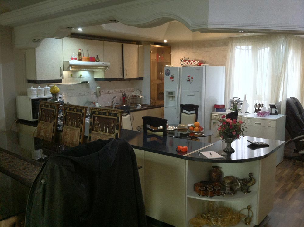طراحی کابینت آشپزخانه خانم ابوحمزه