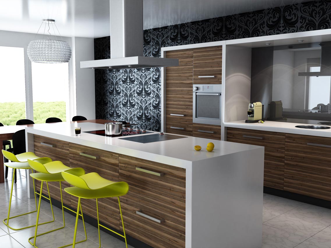 اصول طراحی و ساخت کابینت در آشپزخانه‌های مدرن