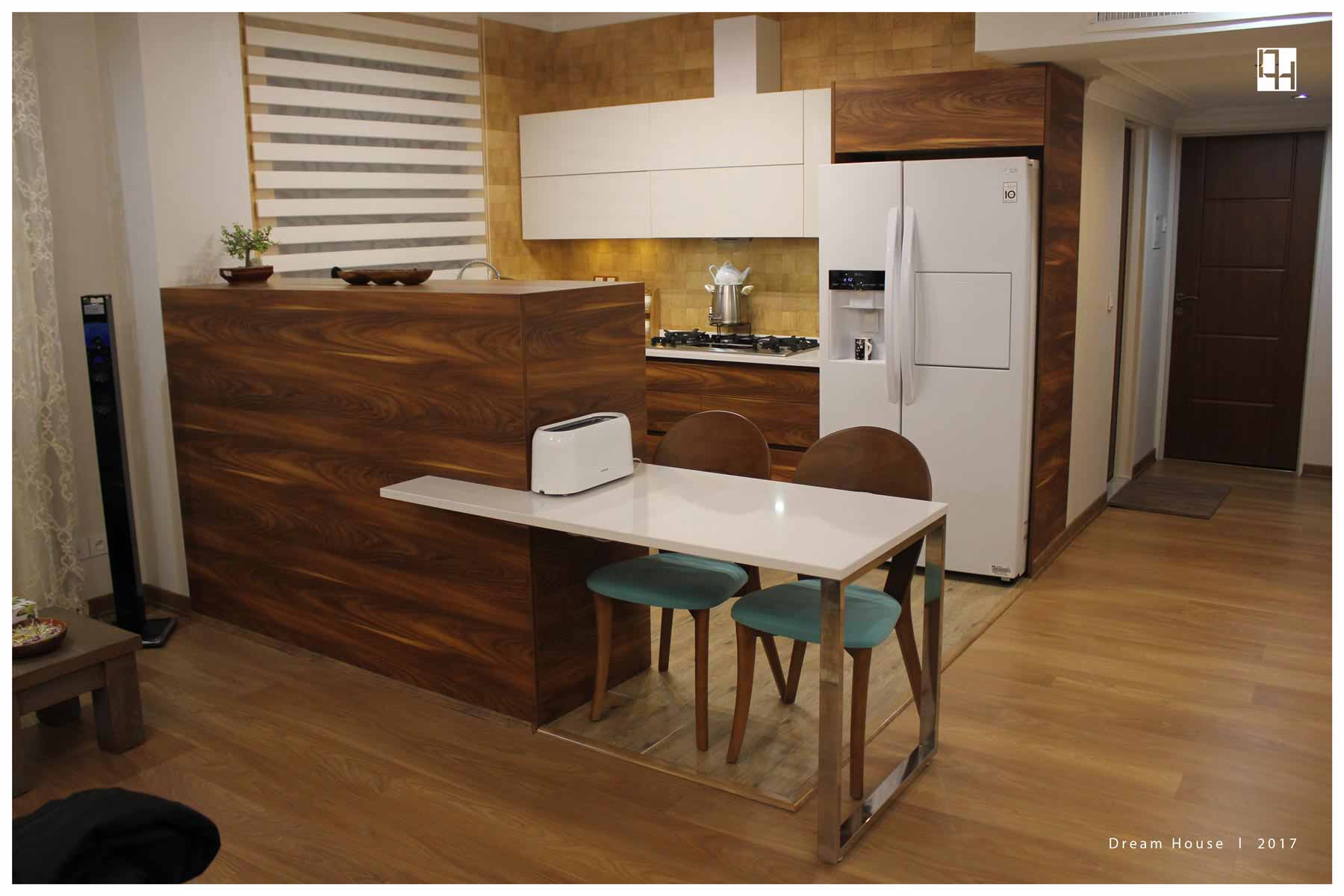  طراحی کابینت آشپزخانه
