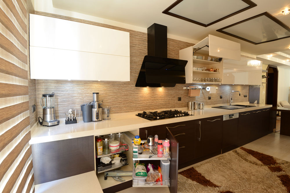 طراحی کابینت آشپزخانه دکتر بهرامی (واحد جنوبی)